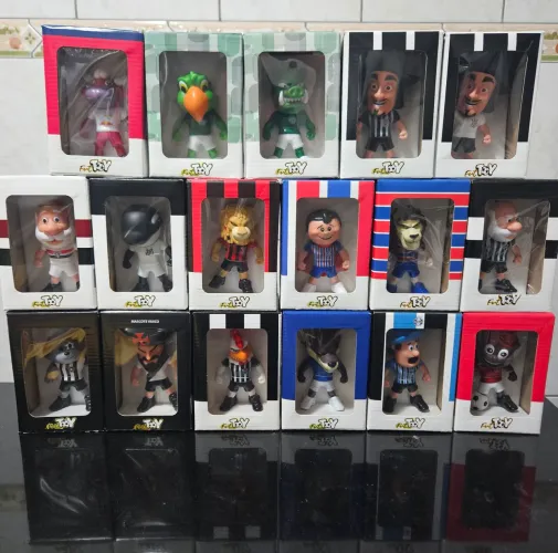 Mascotes de Futebol Fut Toy - Escolha o seu por R$ 45,00