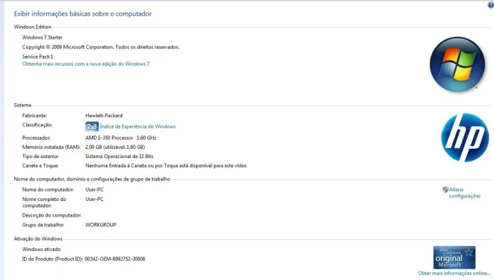 Notebook HP 11?