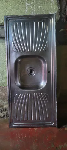 Pia de inox semi nova