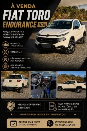 Fiat Toro Endurance 2.0 16V 4X4 Diesel Aut. 2020