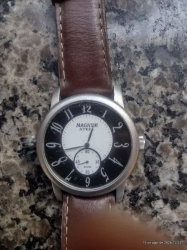 Relógio Magnum steel