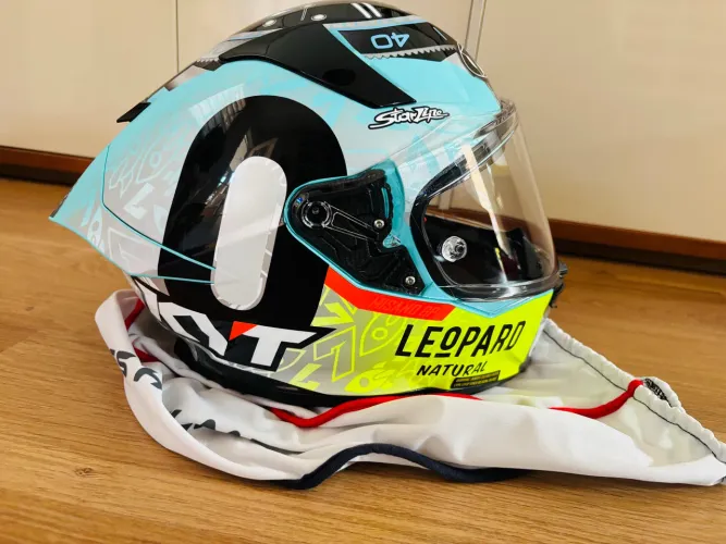 Capacete KYT R2R Leopard