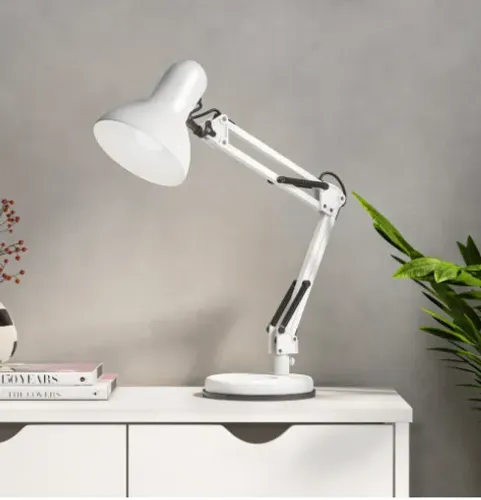LUMINÁRIA DE MESA COM CARREGADOR DE CELULAR POR INDUÇÃO