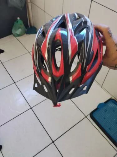 Capacete para ciclistas.