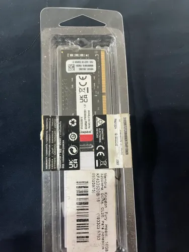 Memória Ddr4 16gb 3200mhz Notebook Kf432s20ib/16