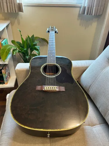 Violão 12 cordas Crafter Eletroacústico MD70-12EQ/TBK