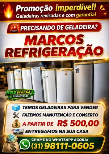 Geladeira diversos modelos entregamos 