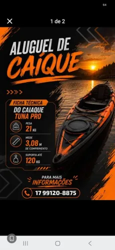 Caiaque de pesca