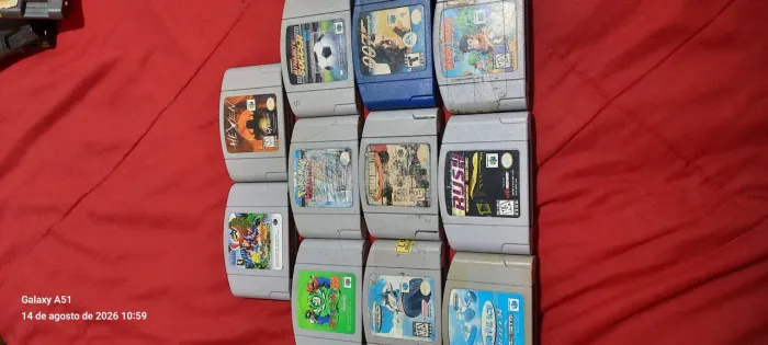 Jogos de nitendo 64 raridades