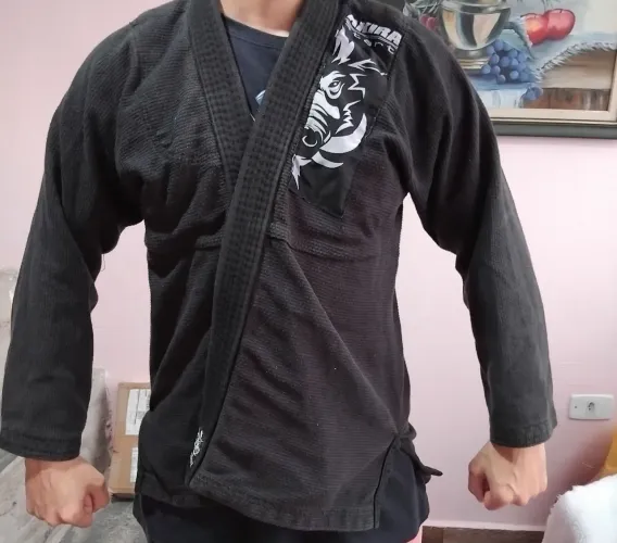 Blusa de kimono jiu-jitsu Tamanho A0