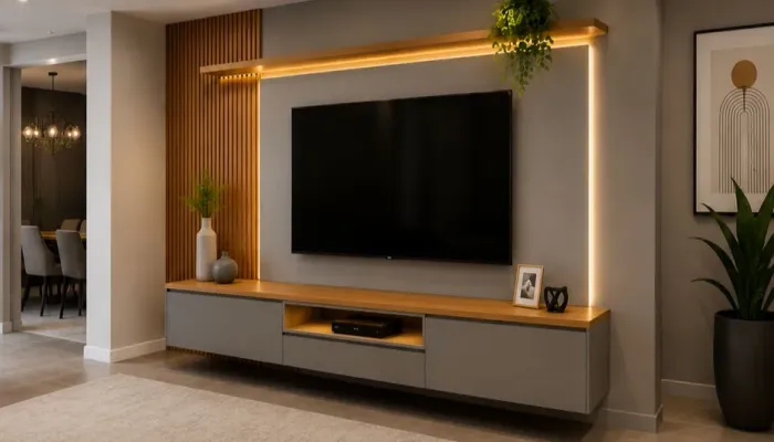 PAINEL DE TV PLANEJADO 