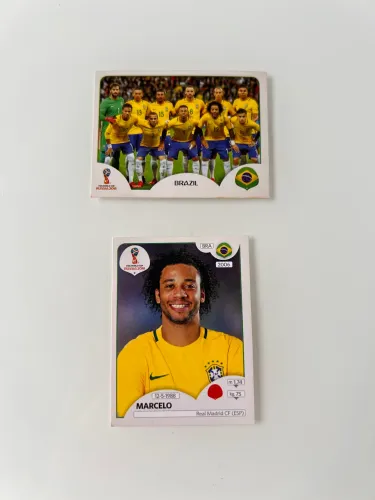 Figurinhas do Brasil copa 2018