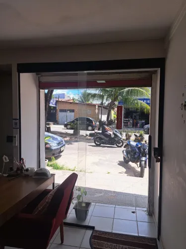 Porta de vidro para comércio 2m de altura 1.97 largura