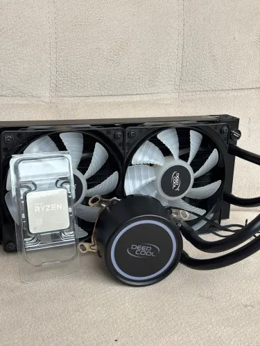 Kit Ryzen 5 3600 + Water Cooler Deepcool 240mm
