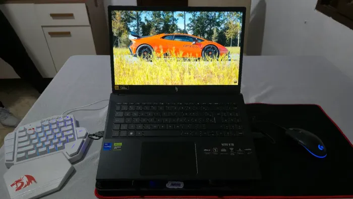 Notebook Gamer Acer V15 + perifericos de brinde