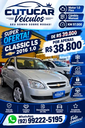 Chevrolet Classic Life/ls 1.0 VHC Flexp. 4P 2016