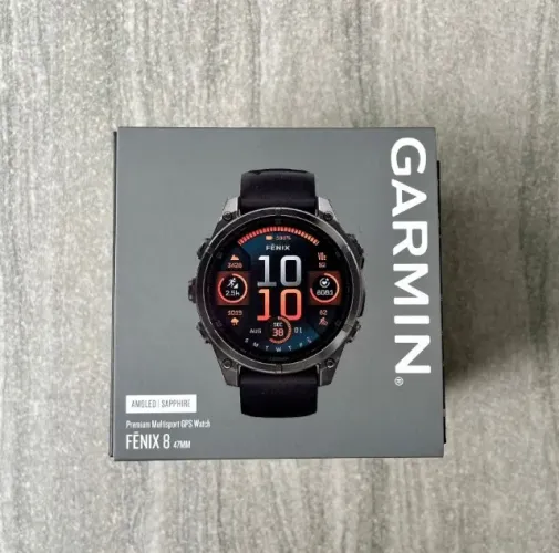 Garmin fenix 8 47mm amoled saphire 10x sem juros