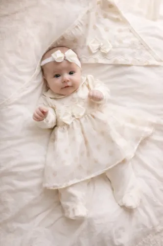 Saída Maternidade Bebê Princesa com Manta (Nova)