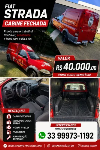 Fiat Strada Working 1.4 MPI Fire Flex 8V CS 2013