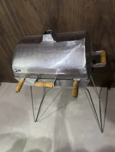 Churrasqueira de bafo alumínio fundido