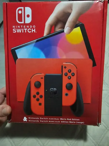Nintendo Switch Mario Version Red