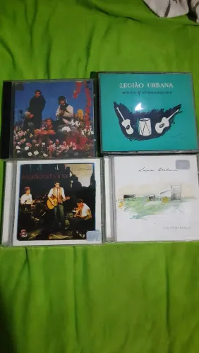 4 CDs legião urbana originais