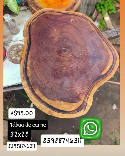 Tábua de churrasco/facas/molhos artesanais