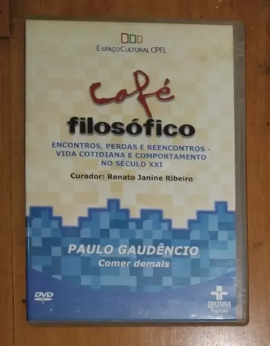 Dvd de Psicoterapia Paulo Gaudêncio - Comer Demais