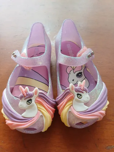 Sandália Mini Melissa n° 20/21 - Unicórnio