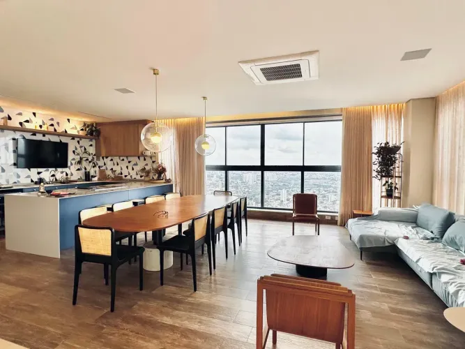 Excelente apartamento no Kingdom Park com 482 m2 de área privativa, distribuídos em 4 suít