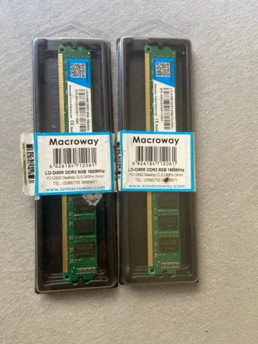 MEMÓRIA RAM DDR3 8 GB 1600mhz (2x)