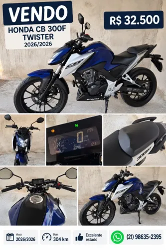 Honda CB 300f Twister Flex 2026