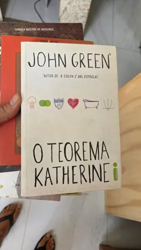 03 Livros john green o teorema katherine, deixe a neve cair e cidade papel