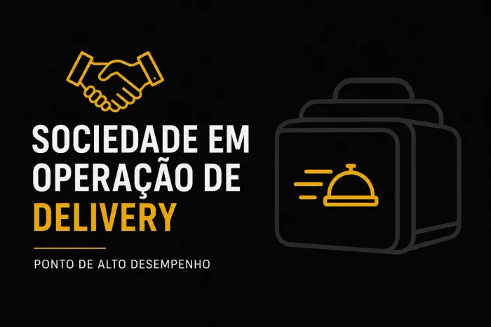 Sociedade em Operação de Delivery | Ponto de Alto Desempenho