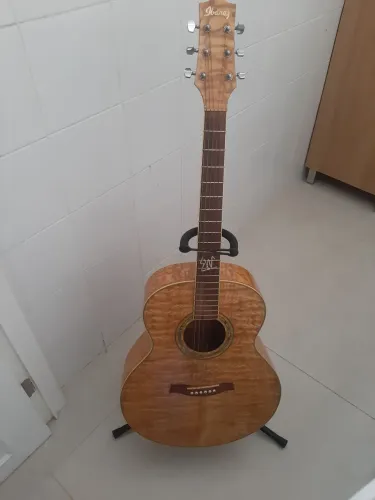 Violão Ibanez EW20ASNT Exotic Wood Ash - Acústico Puro - Muito Confortável