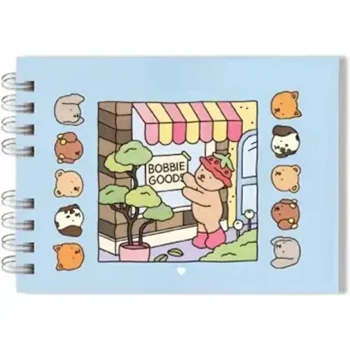Livro Colorido Infantil Urso Bob 50 Folhas Capa dura- NOVA