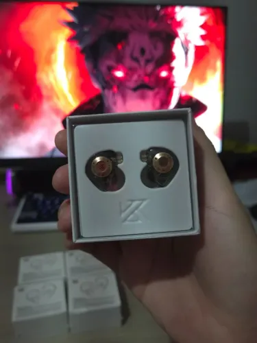 Fone KZ EDX PRO X - Ótimo para gamers (NOVO)