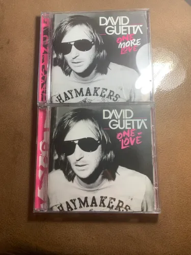 Cd David guetta- 2 cds one more love- one love