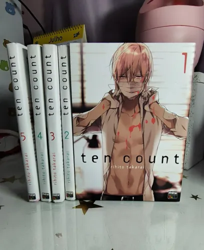Mangás Ten Count Volumes 1 ao 5 NewPop