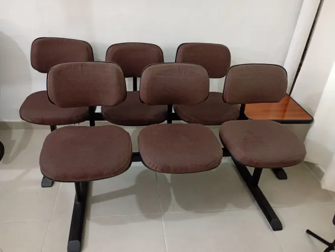 Jogo de banco de espera para barbearia