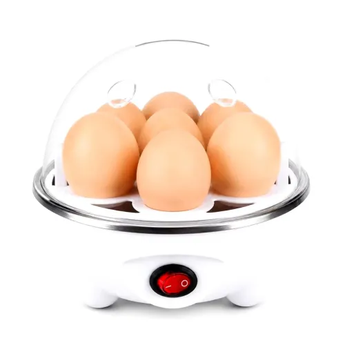 Cozedor Aquecedor Portátil para até 7 Ovos Elétrico 220V Prático Cozinha