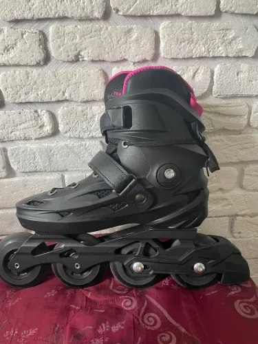 Patins Volt + 2.0 rosa - 80mm ABEC-9