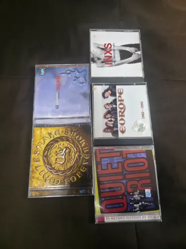 CDs Rock - 5 Unidades