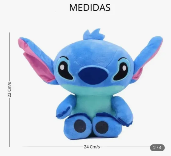 Pelúcia Lilo Stitch 22 cm