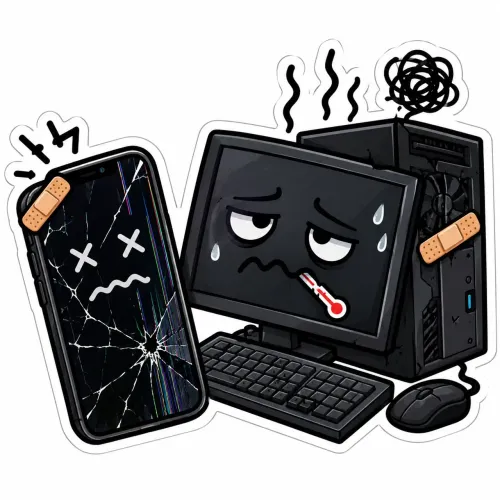 Conserto de Celulares e Solução de Problemas de Computador