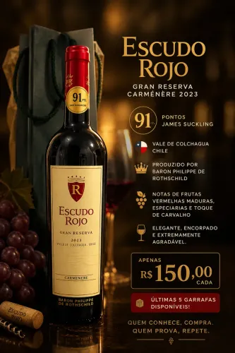 ESCUDO ROJO GRAN RESERVA CARMÉNÈRE 2023 ?