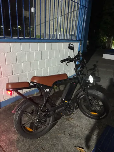 bike elétrica v8 pro 1000w
