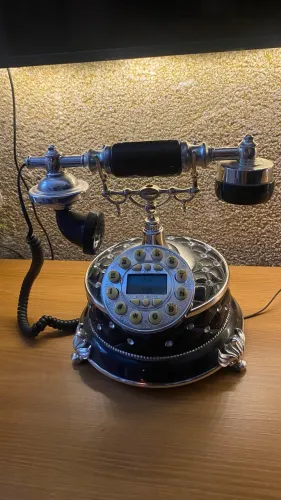 Telefone fixo antigo, telefone fixo americano