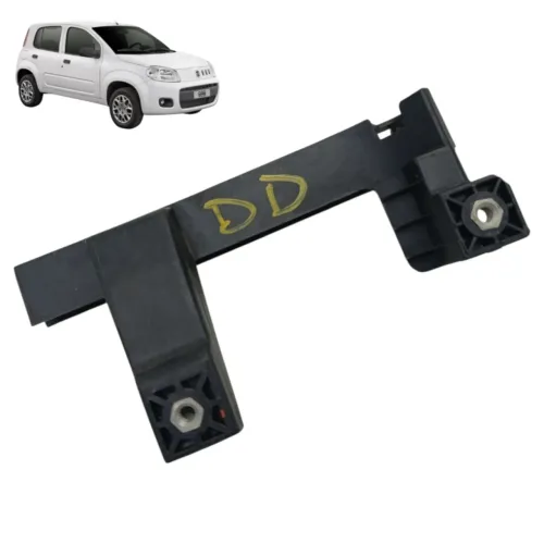 Guia Vidro Dianteiro Direito Fiat Uno Vivace 2013 2014 2015 Preto
