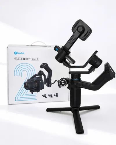FeiyuTech SCORP Mini 2 Gimbal - Novo na Caixa, Nunca Usado